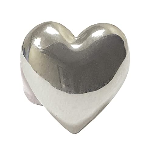 3D Stethoscope Jewelry - Heart - White Gold