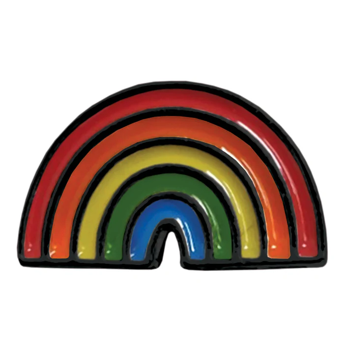 3D Stethoscope Jewelry - Rainbow - Black