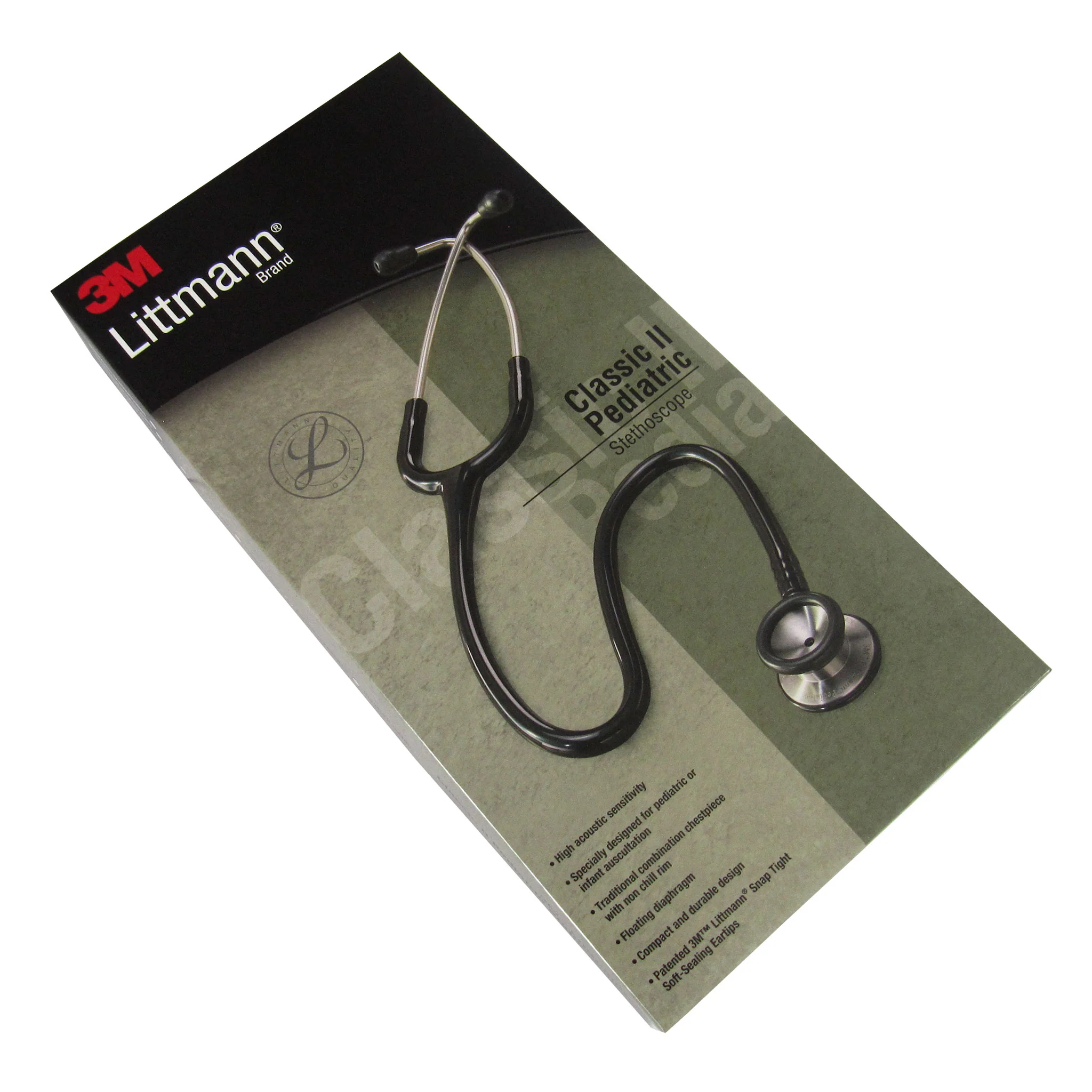 Littmann Classic II Pediatric Stethoscope: Black 2113 - Image 10