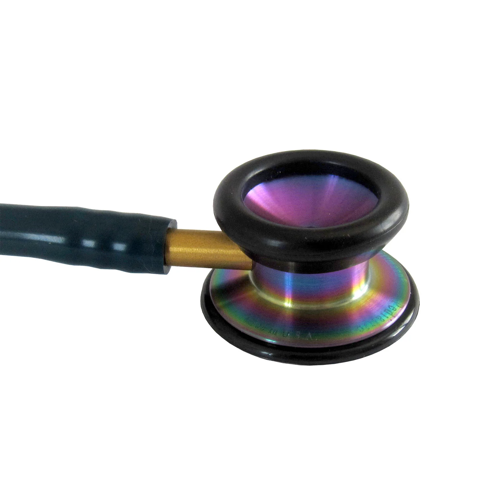 Littmann Classic II Pediatric Stethoscope: Rainbow Finish Caribbean Blue 2153 - Image 7