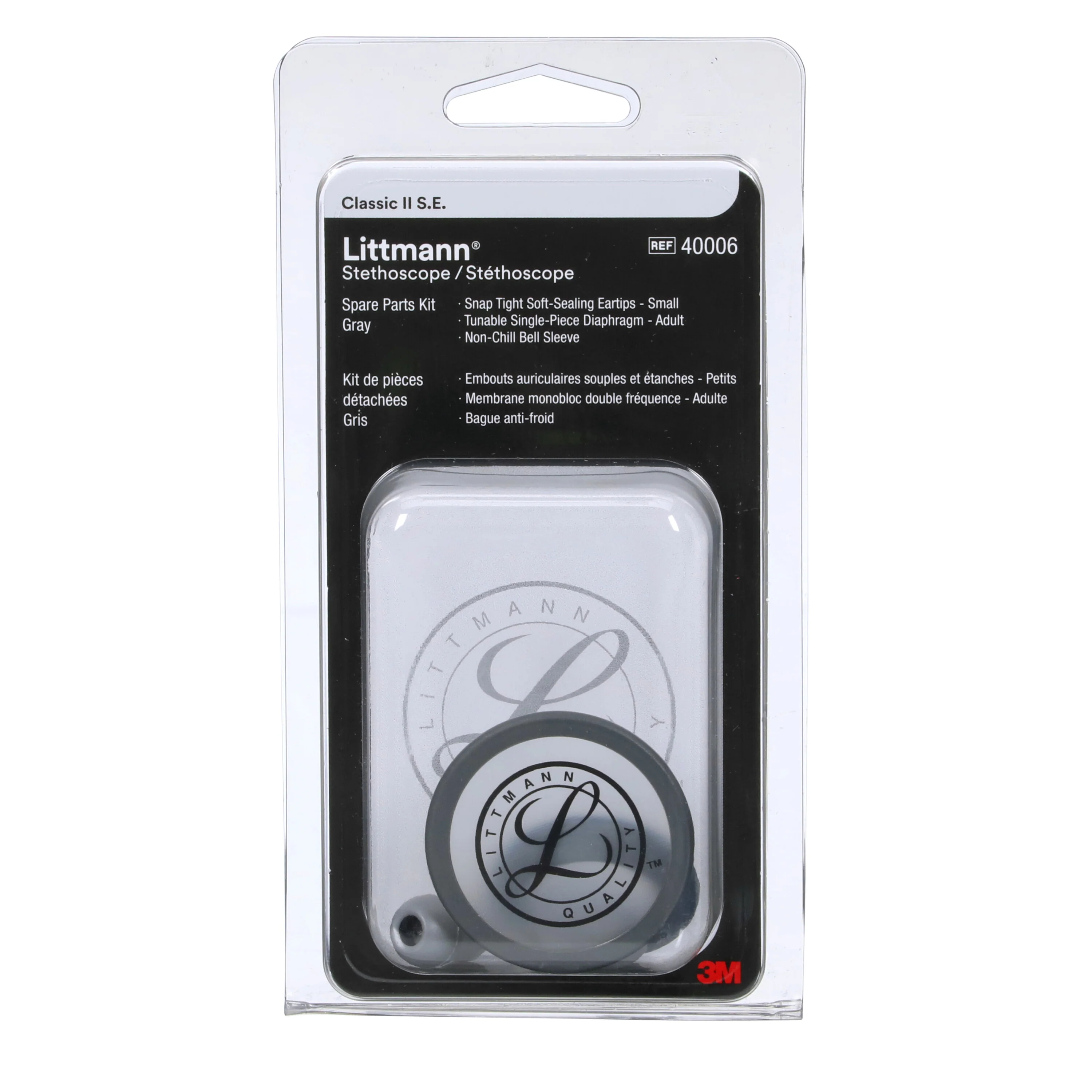 Littmann Stethoscope Spare Parts Kit - Classic II S.E. - Gray - Image 2