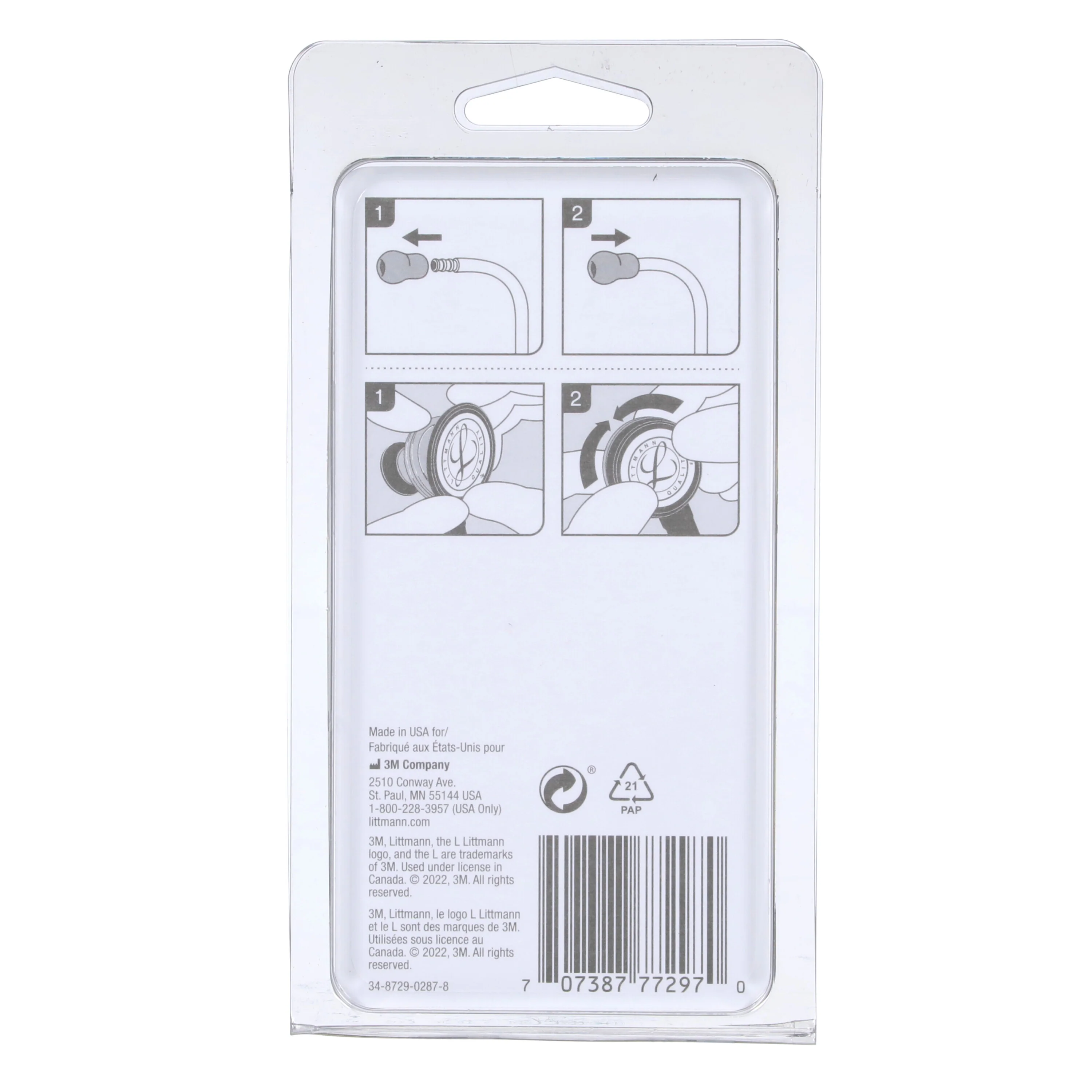 Littmann Stethoscope Spare Parts Kit - Classic II S.E. - Gray - Image 4