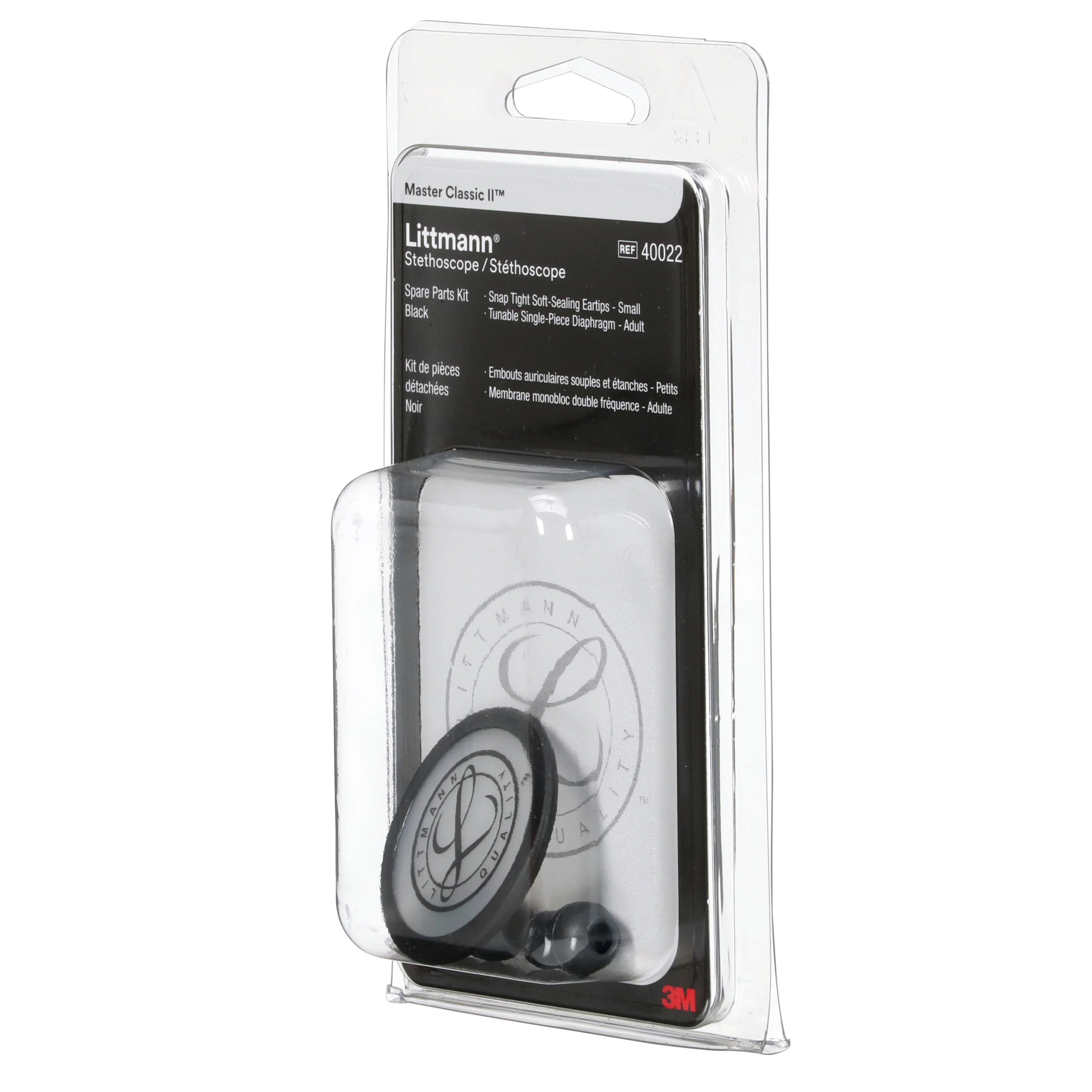 Littmann Stethoscope Spare Parts Kit - Master Classic - Black - Image 3