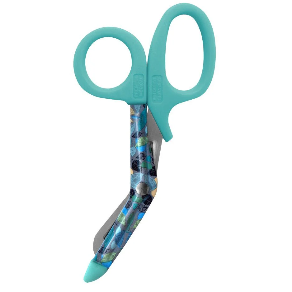 5.5" StyleMate Utility Scissor - Leaves Grey