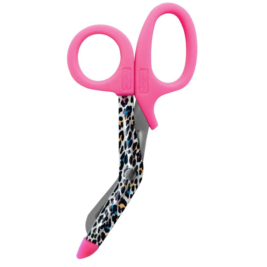 5.5" StyleMate Utility Scissor - Leopard Print Cream