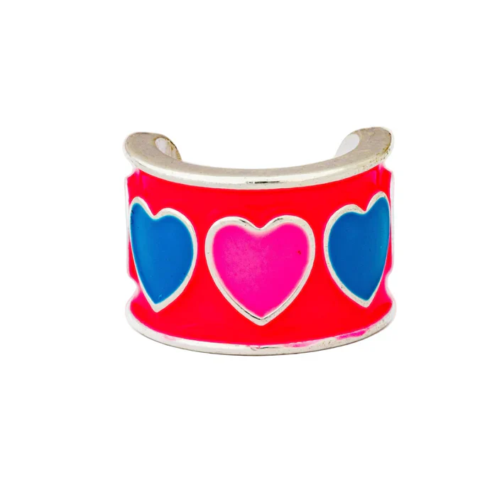 Candy Hearts Stethoscope Charm