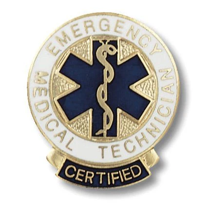 Certified Emergency Medical Technician Pin