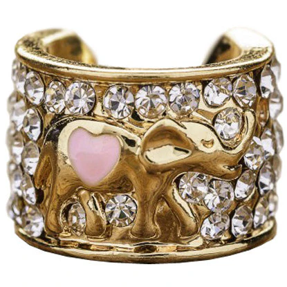 CharMED Crystal Stethoscope Charms Elephant