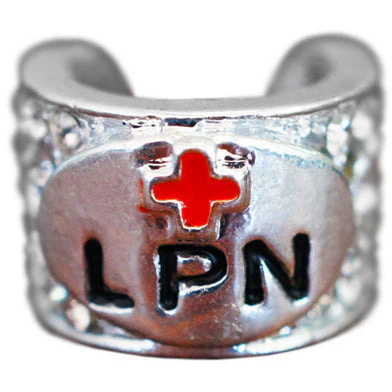 CharMED Crystal Stethoscope Charms Licensed Practical Nurse