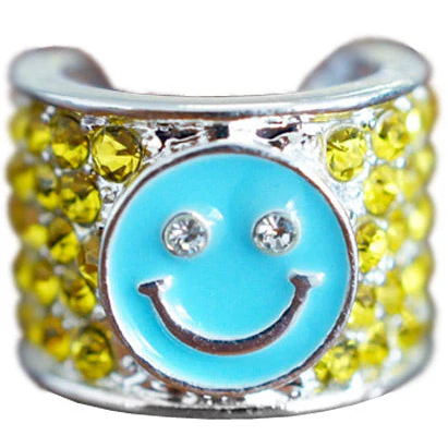 CharMED Crystal Stethoscope Charms September Smiley Face