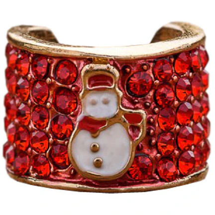 CharMED Crystal Stethoscope Charms Snowman