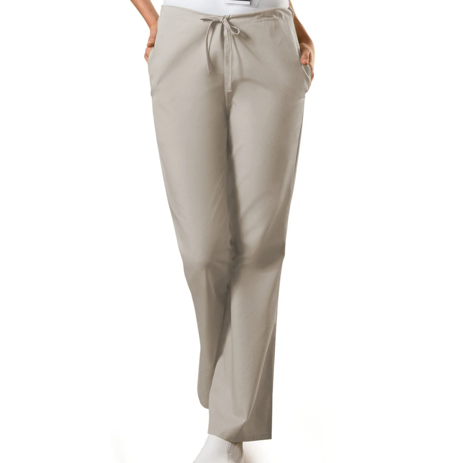 Cherokee WorkWear Women's Flare Leg Drawstring Scrub Pant - Petite - Image 14