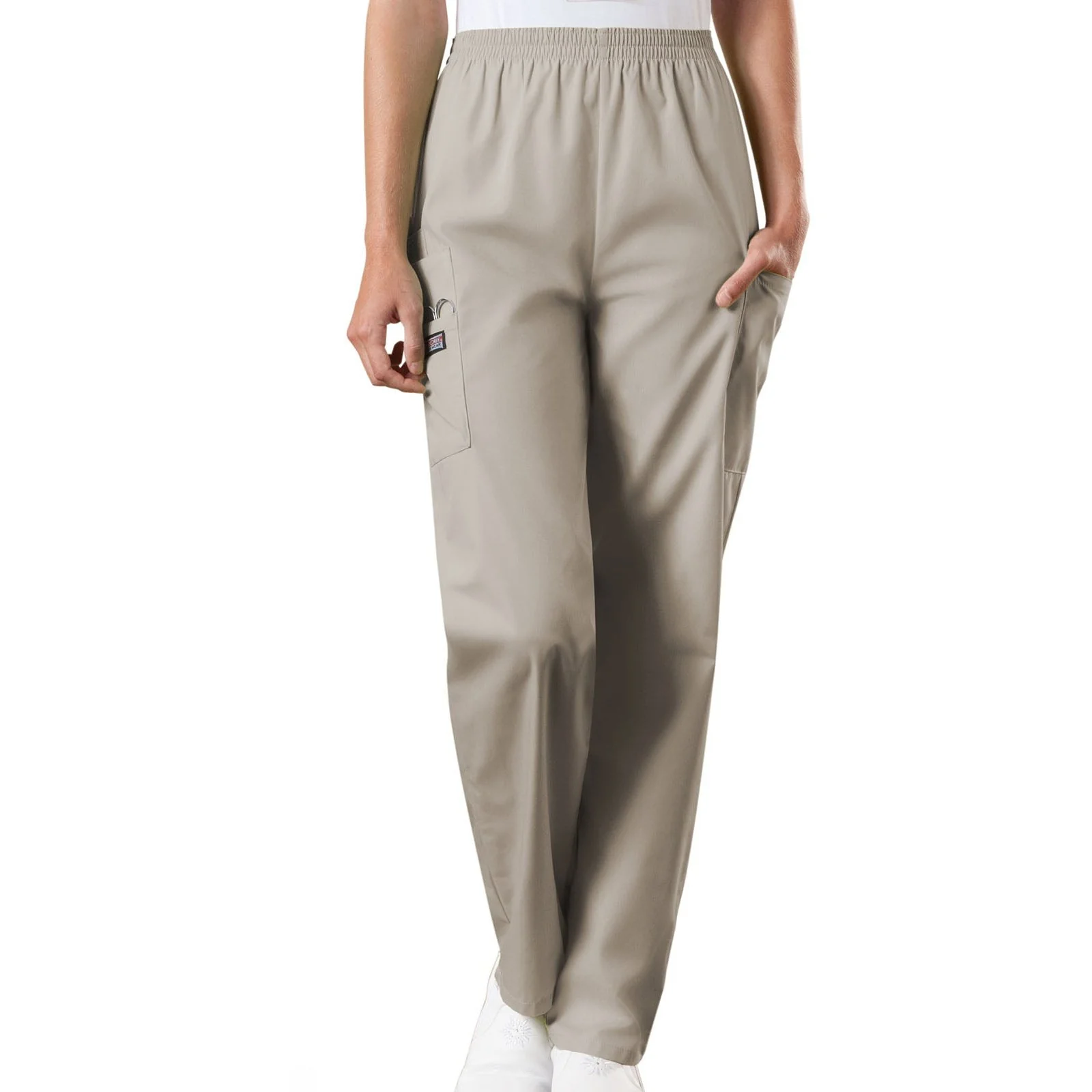 Cherokee WorkWear Women's Elastic Waist Scrub Pant - Tall - Image 13