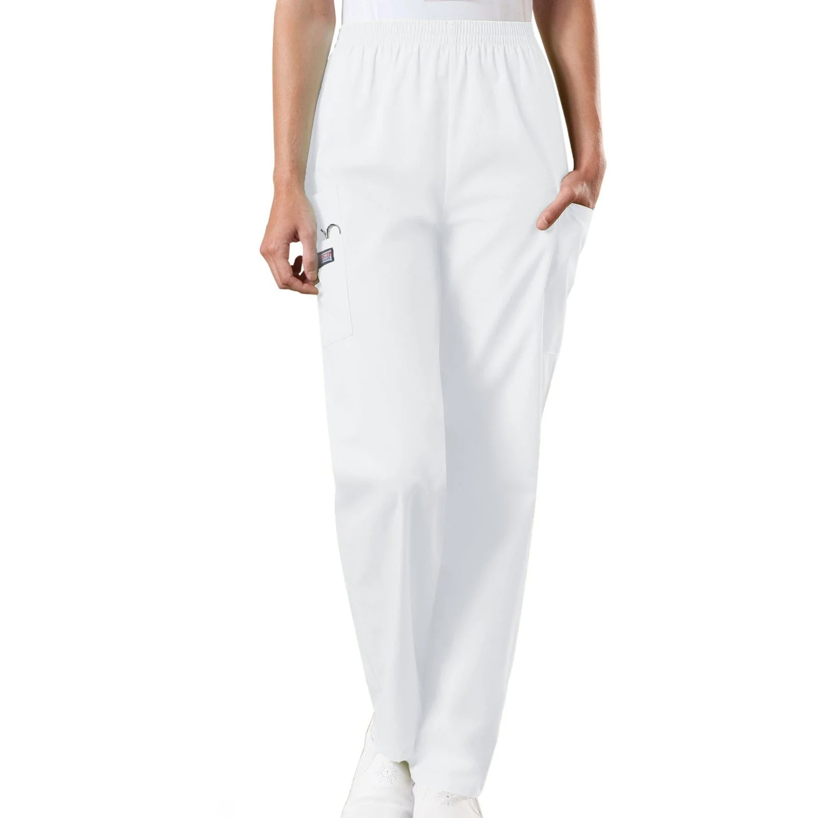 Cherokee WorkWear Women's Elastic Waist Scrub Pant - Tall - Image 15