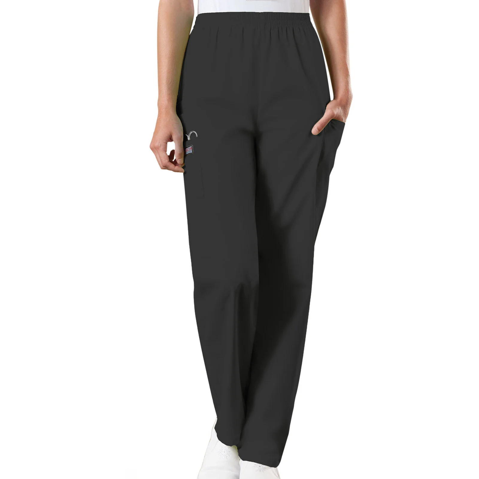 Cherokee WorkWear Women's Elastic Waist Scrub Pant