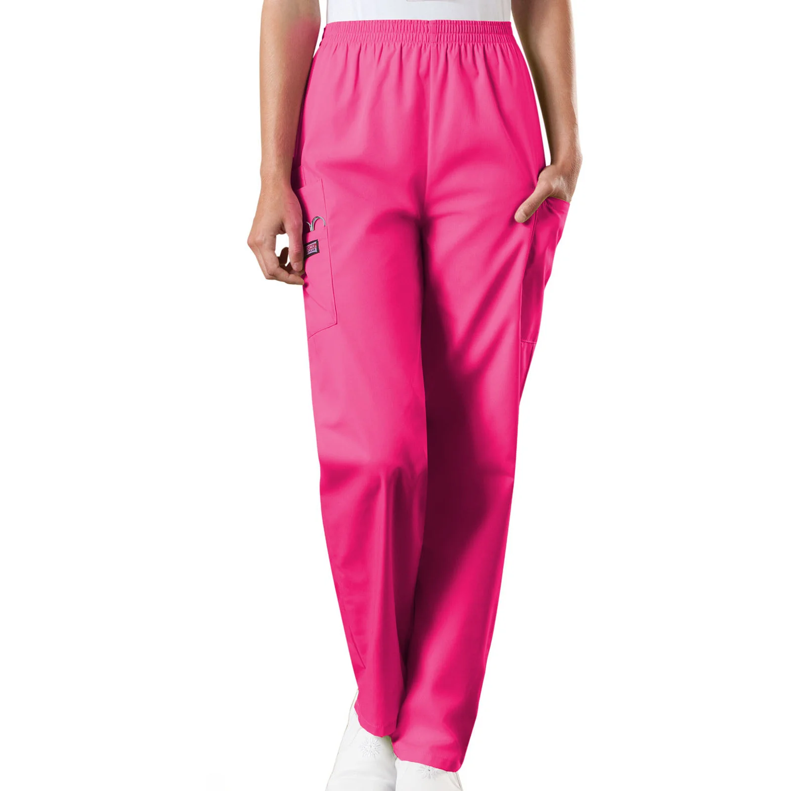Cherokee WorkWear Women's Elastic Waist Scrub Pant - Image 10