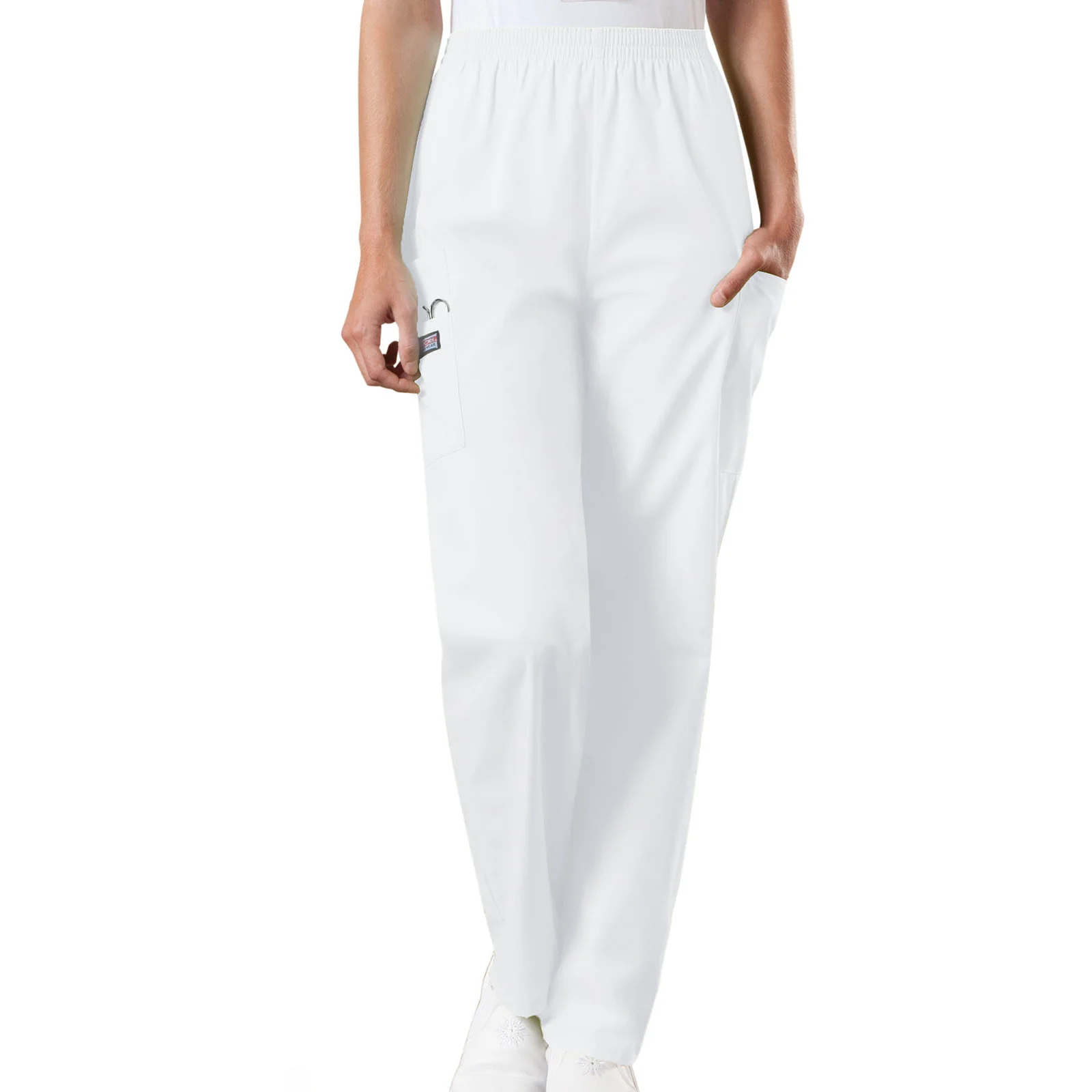 Cherokee WorkWear Women's Elastic Waist Scrub Pant - Image 12