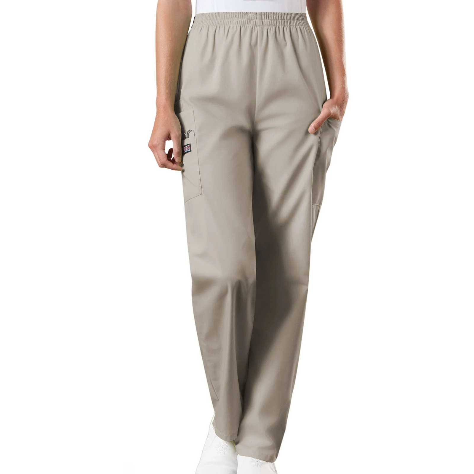 Cherokee WorkWear Women's Elastic Waist Scrub Pant - Image 6