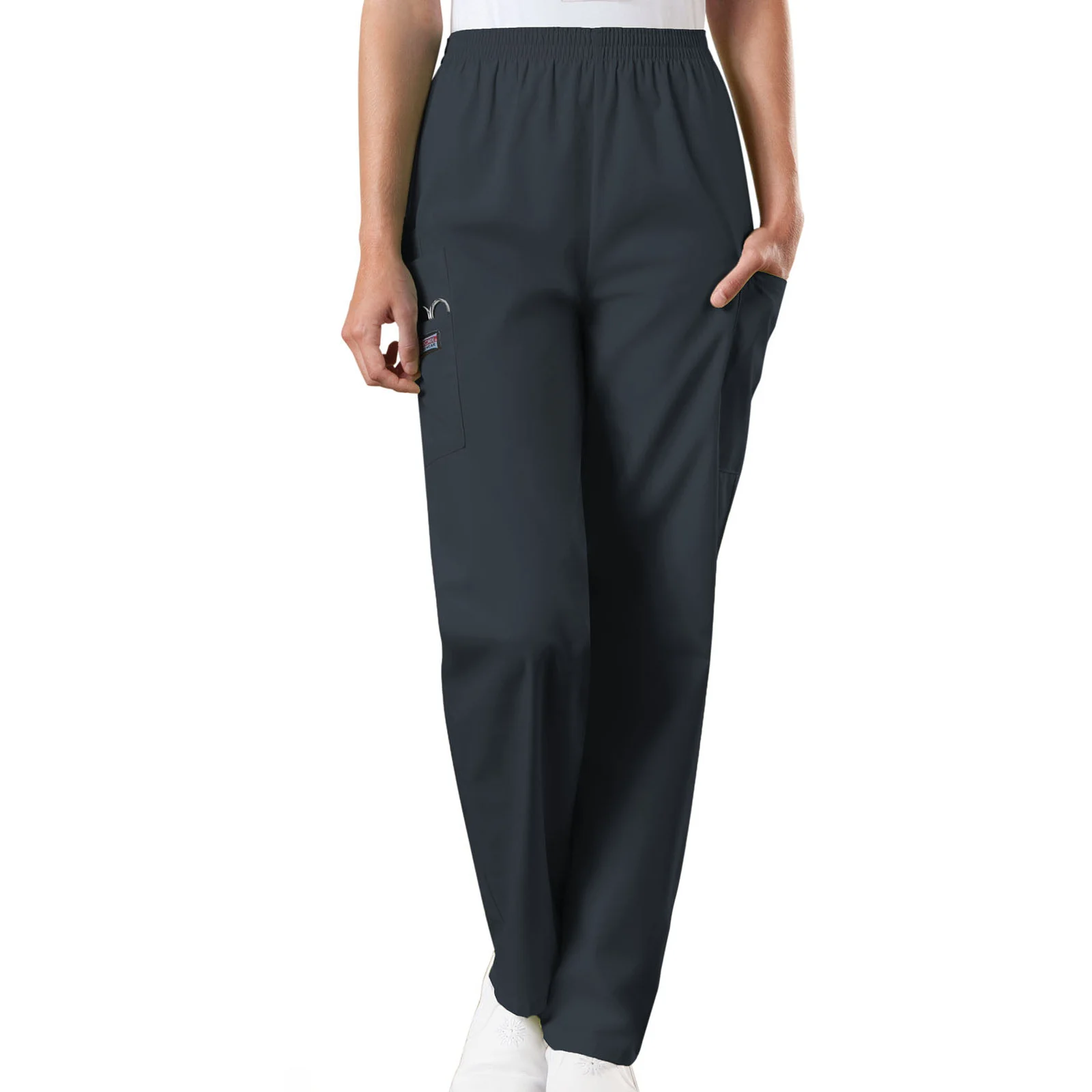 Cherokee WorkWear Women's Elastic Waist Scrub Pant - Image 7