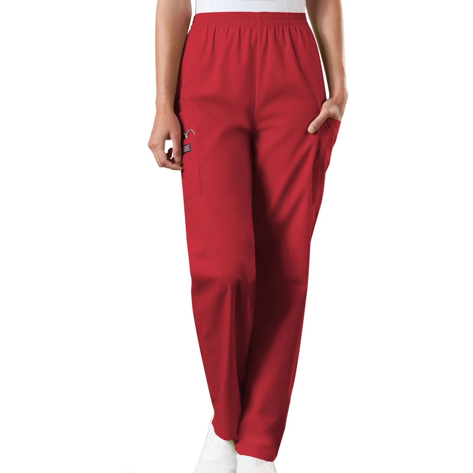 Cherokee WorkWear Women's Elastic Waist Scrub Pant - Image 8