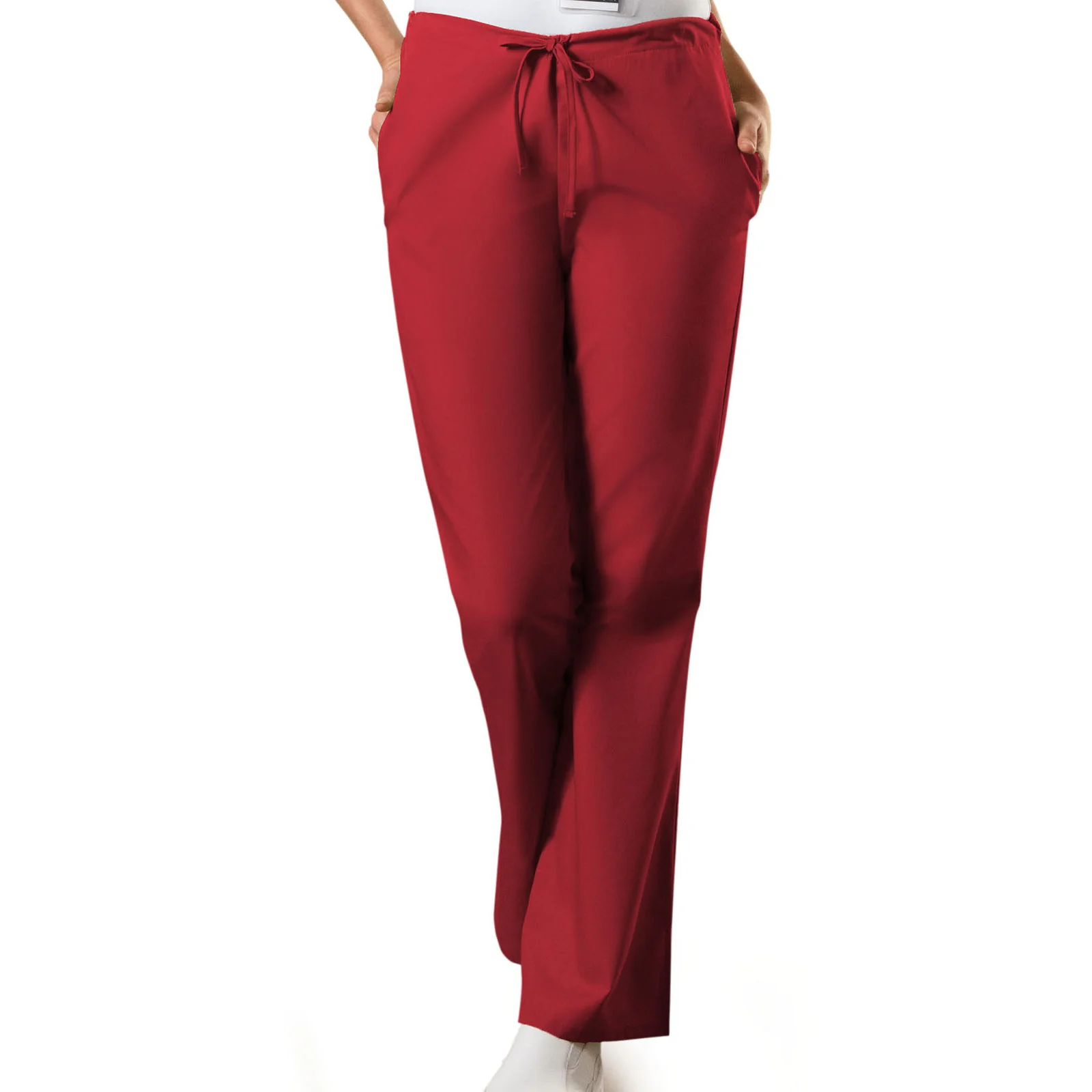 Cherokee WorkWear Women's Flare Leg Drawstring Scrub Pant - Image 7