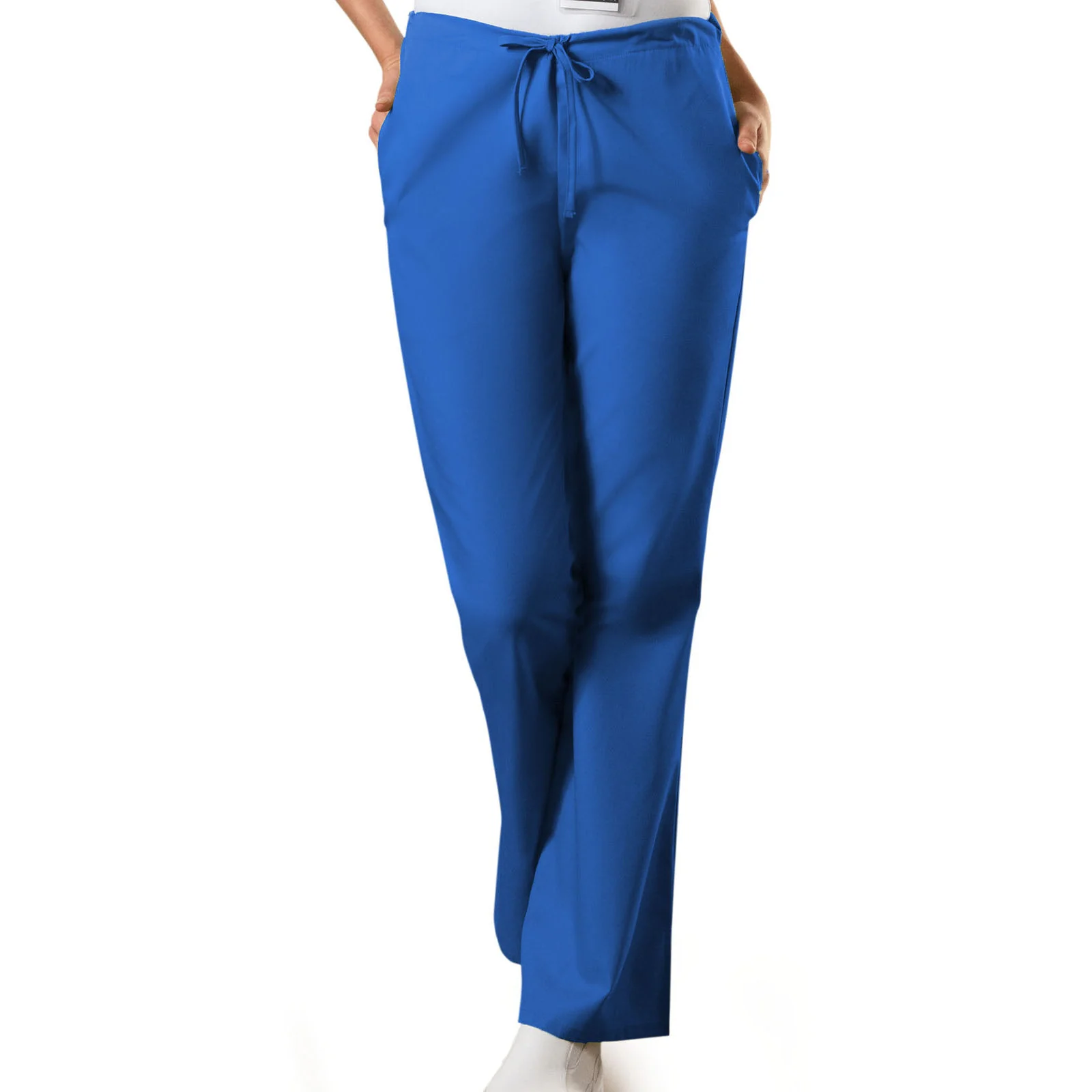 Cherokee WorkWear Women's Flare Leg Drawstring Scrub Pant - Image 8