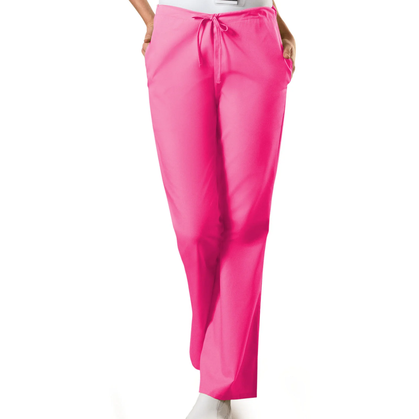 Cherokee WorkWear Women's Flare Leg Drawstring Scrub Pant - Image 9
