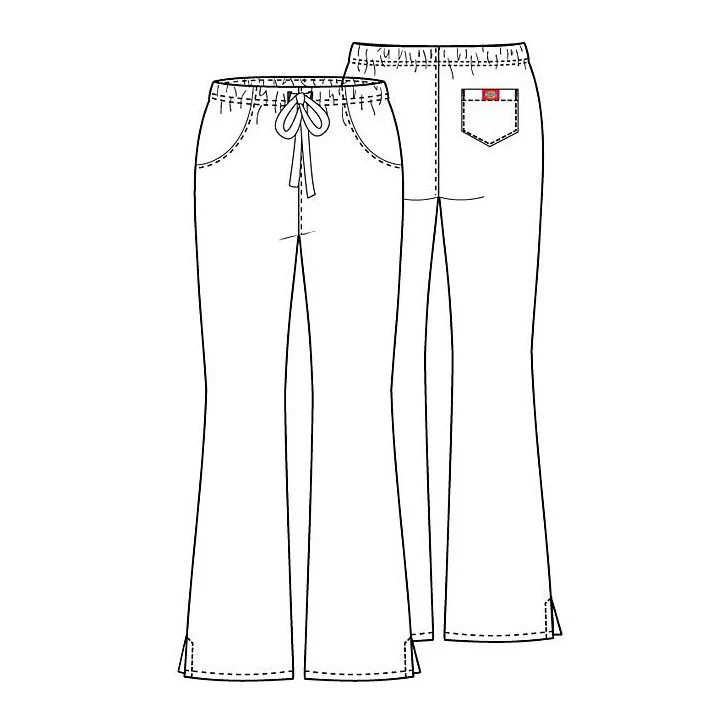 Dickies EDS Women's Flare Leg Scrub Pant - Petite - Image 56