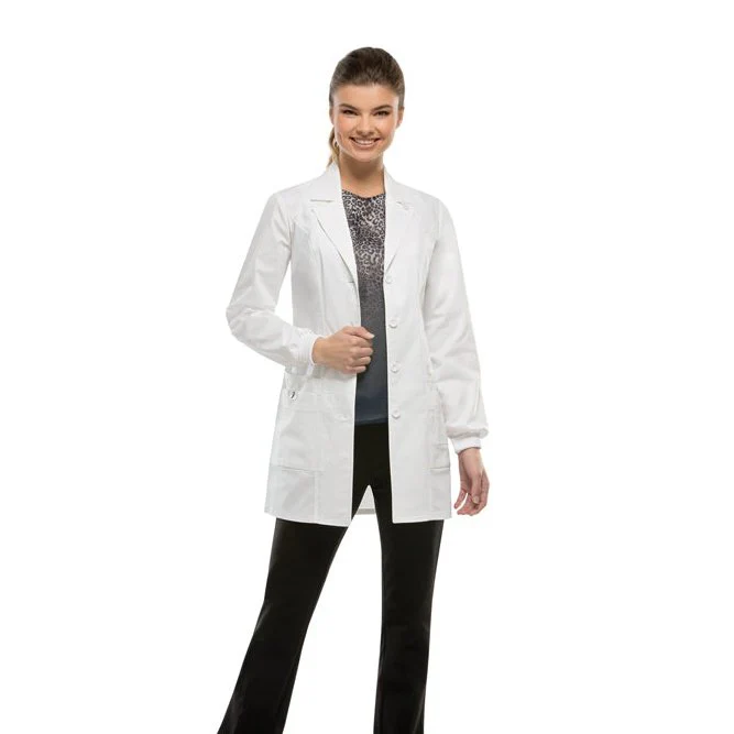 Dickies Junior Fit White Lab Coat - Length: 32"