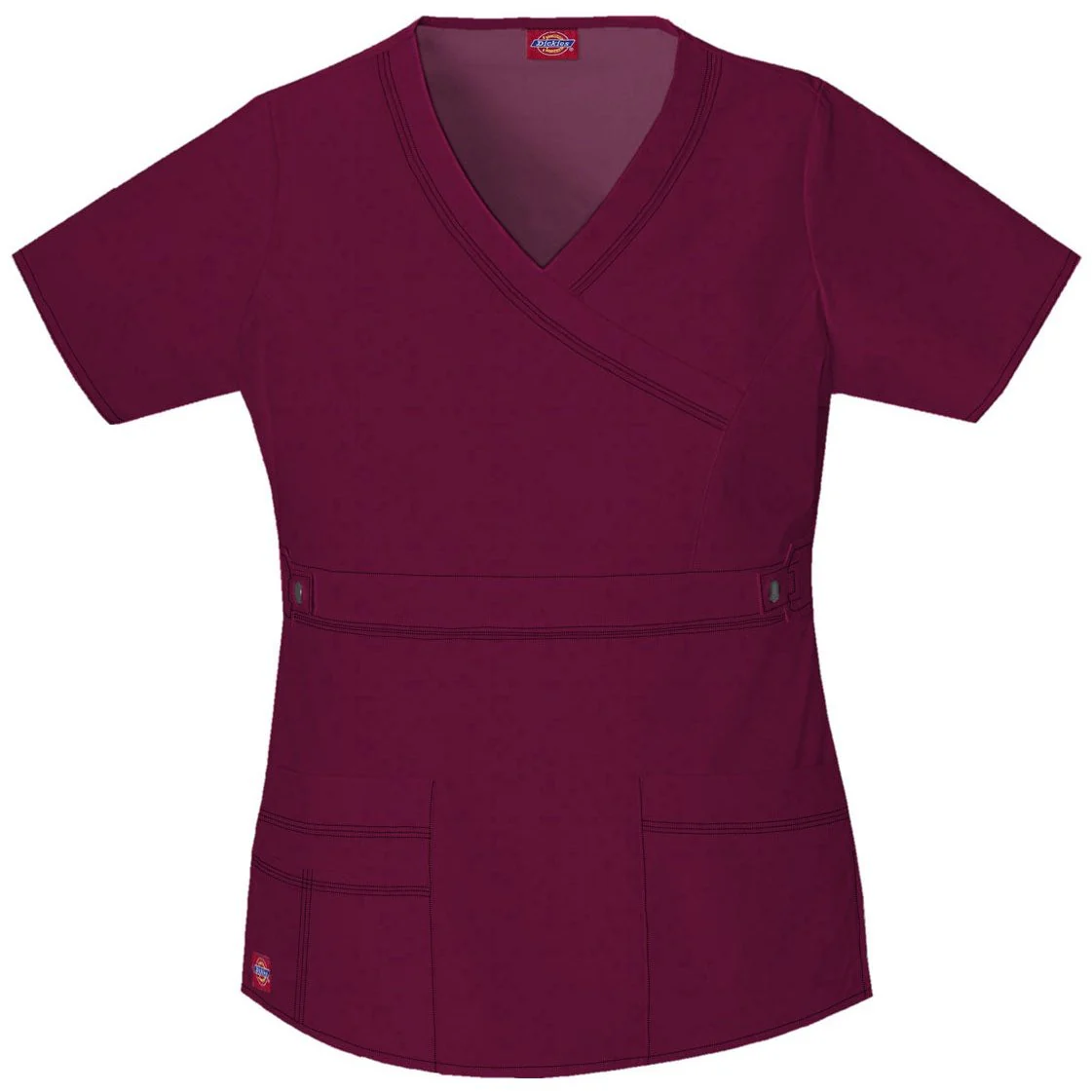 Dickies Women's Utility Gen Flex V-Neck Scrub Top - Image 3