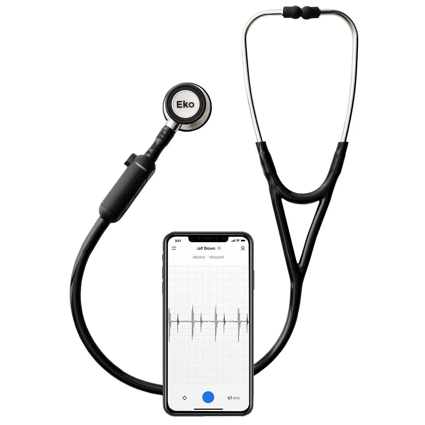 Eko CORE Digital Stethoscope in Black