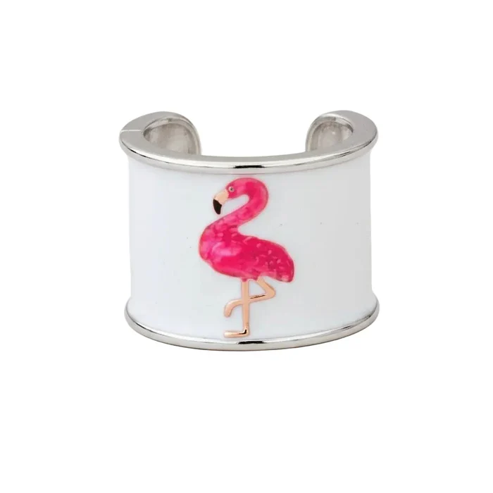 Flamingo Stethoscope Charm
