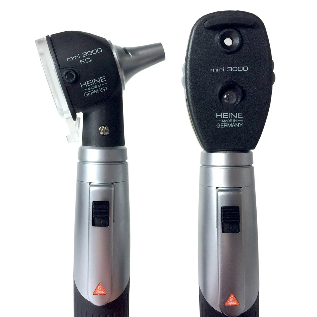 HEINE mini3000 Diagnostic Set with AA Battery Handles