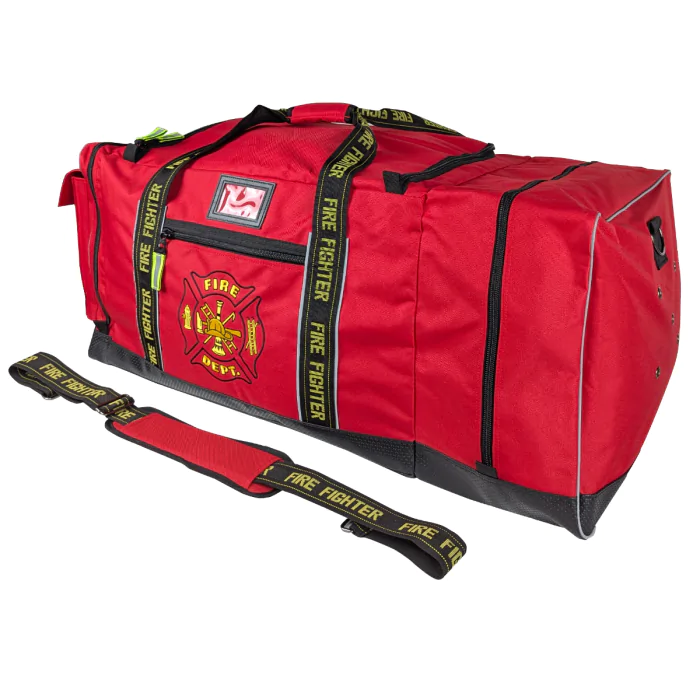 Kemp USA Firefighter Gear Bag, Red