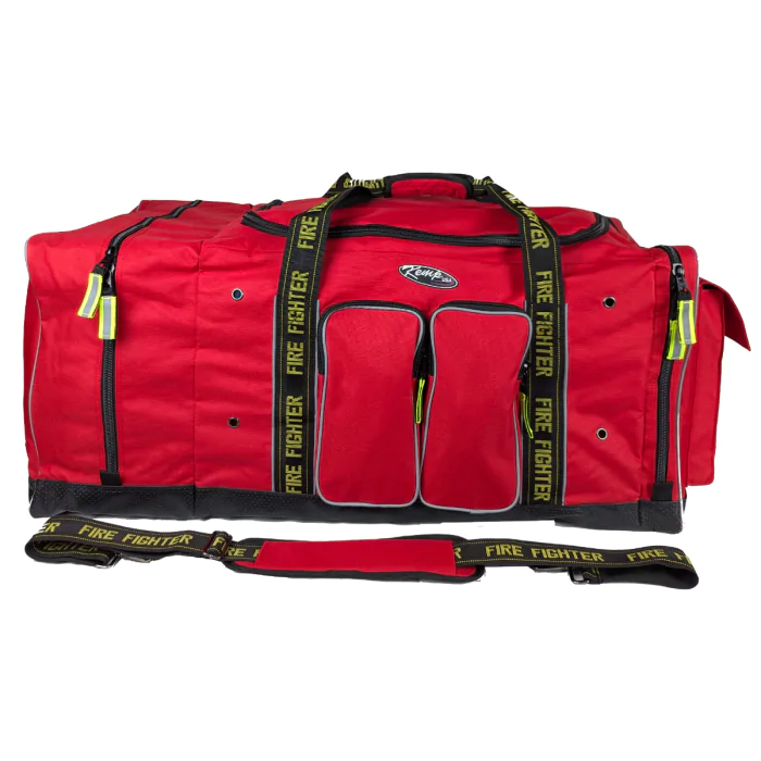 Kemp USA Firefighter Gear Bag, Red - Image 2
