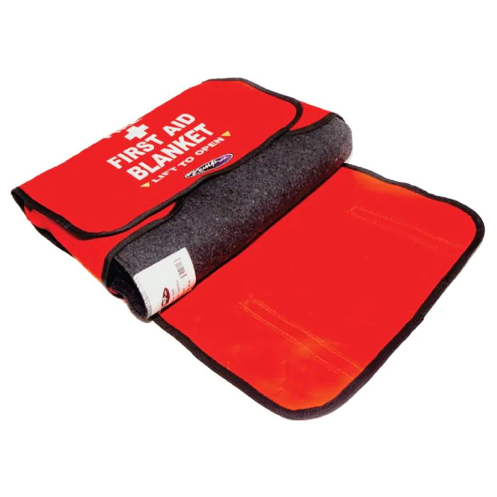 Kemp USA First Aid Blanket Bag + Blanket