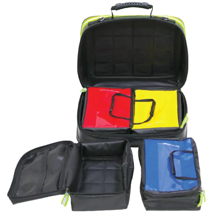 Kemp USA Fluid-Resistant Tarpaulin Responder Bag With Medication Pouches - Image 2