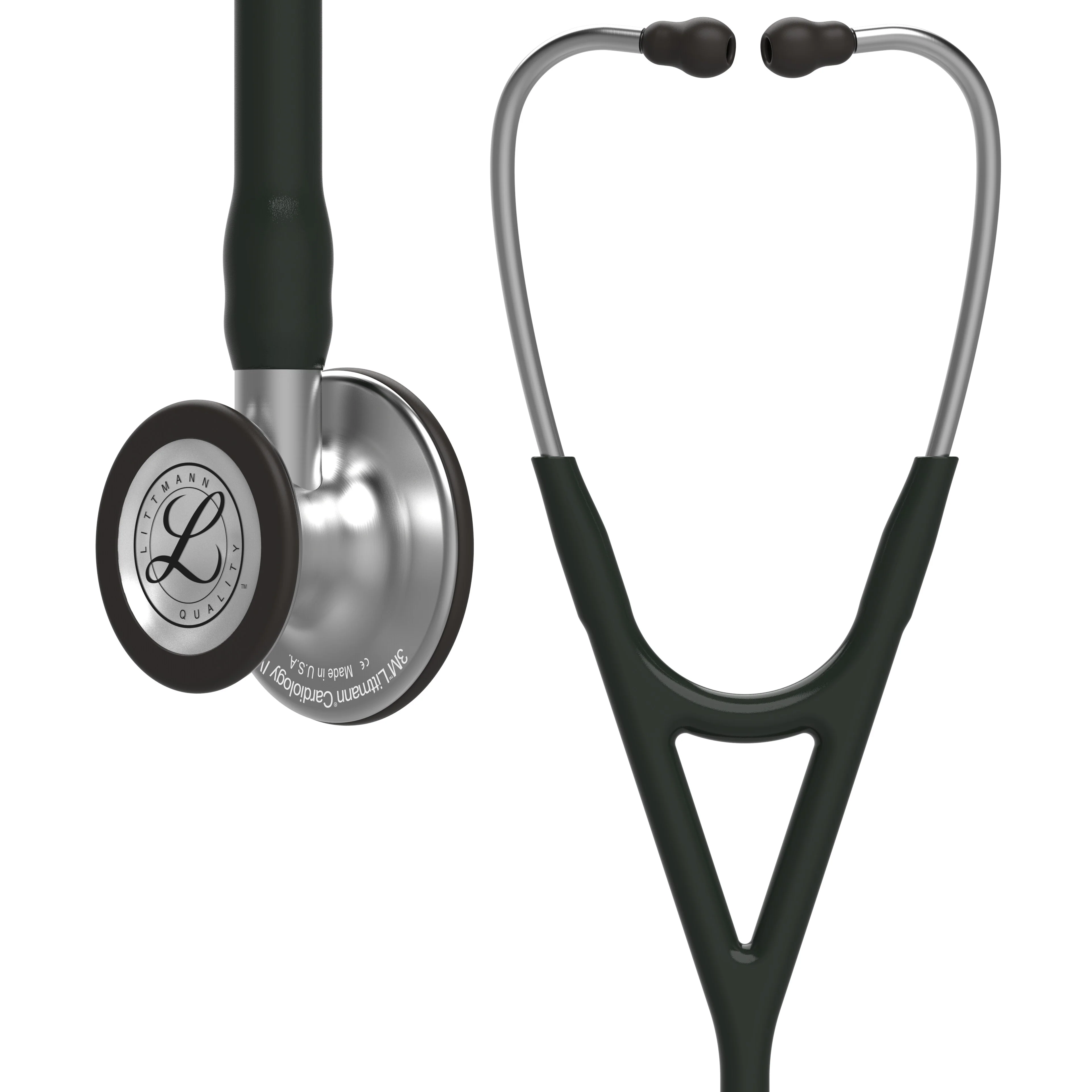 Littmann Cardiology IV Diagnostic Stethoscope 22": Black 6151 Over Engraved - Image 3