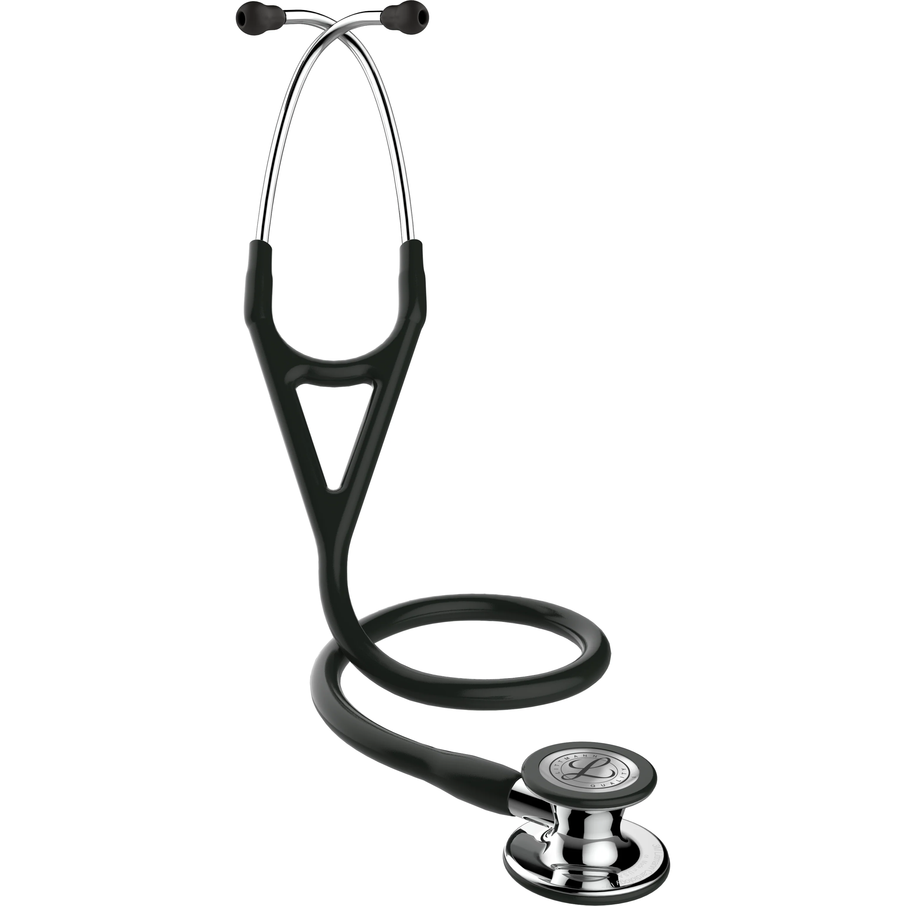 Littmann Cardiology IV Diagnostic Stethoscope: Black & Mirror-Finish 6177 - Over Engraved - Image 4