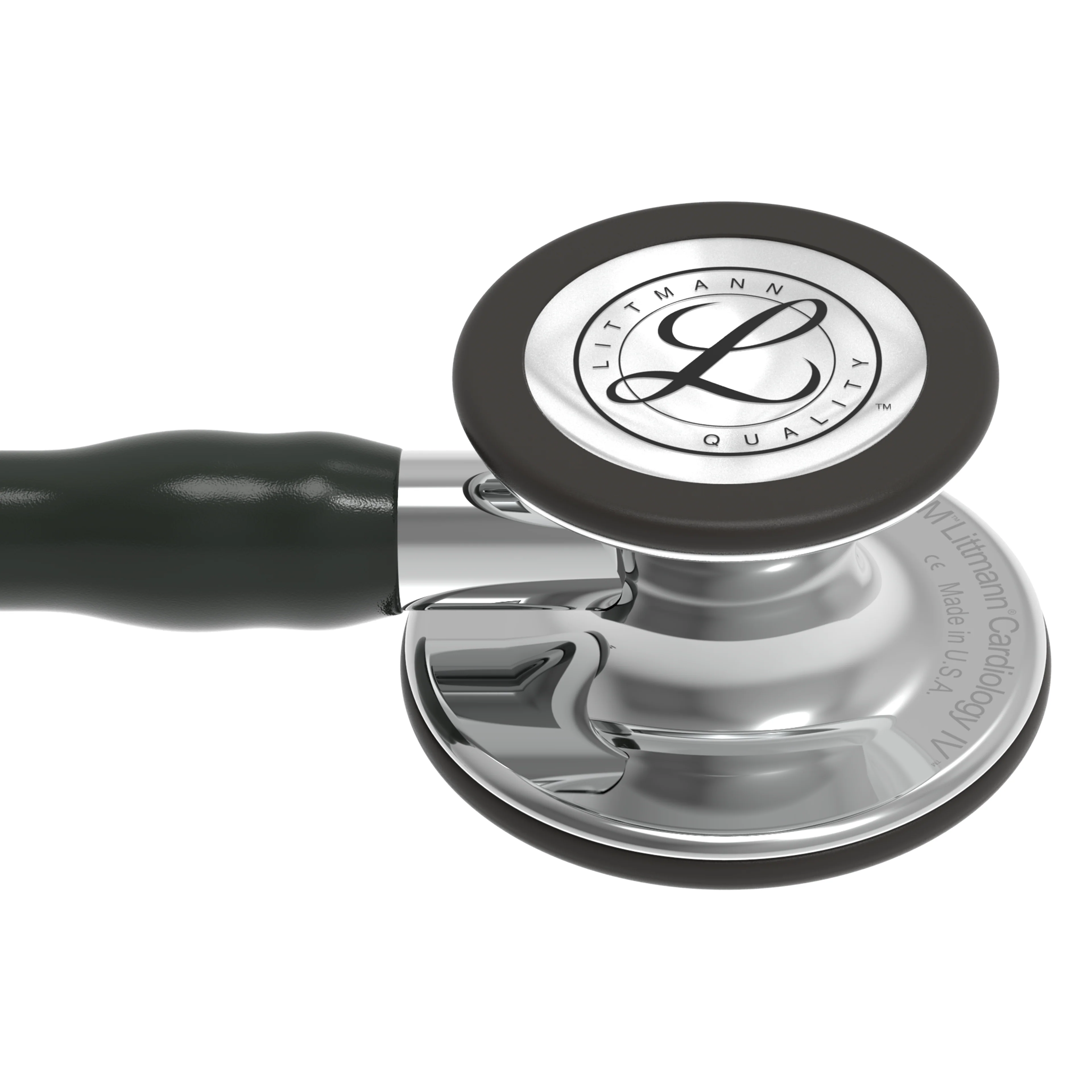 Littmann Cardiology IV Diagnostic Stethoscope: Black & Mirror-Finish 6177 - Over Engraved - Image 9