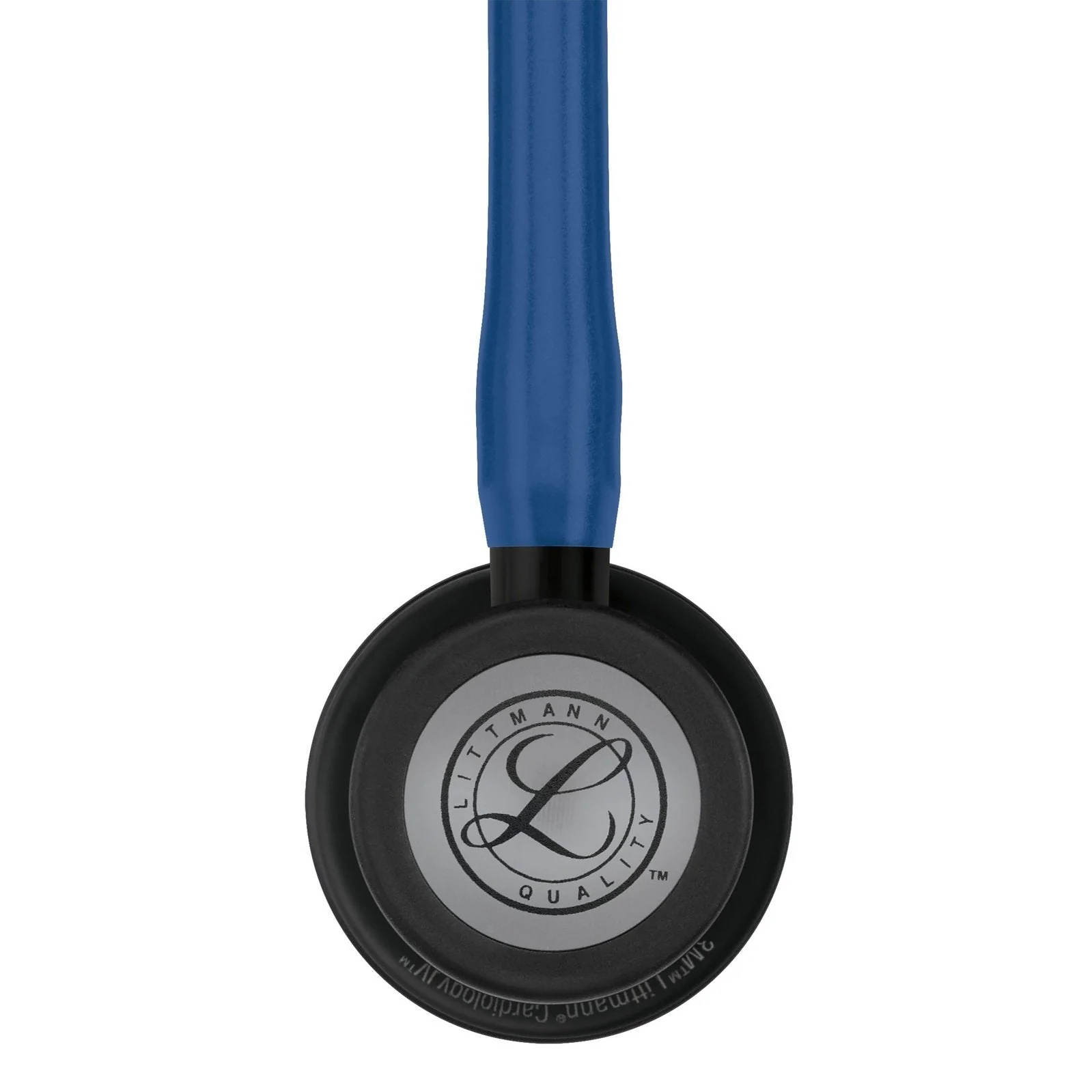 Littmann Cardiology IV Diagnostic Stethoscope: Black & Navy 6168 - Over Engraved - Image 9
