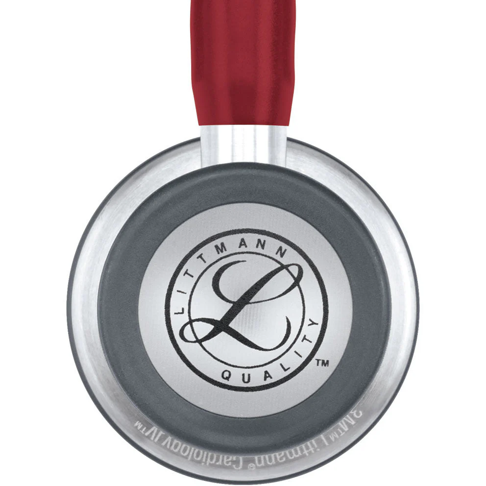 Littmann Cardiology IV Diagnostic Stethoscope: Burgundy 6184 - Image 4
