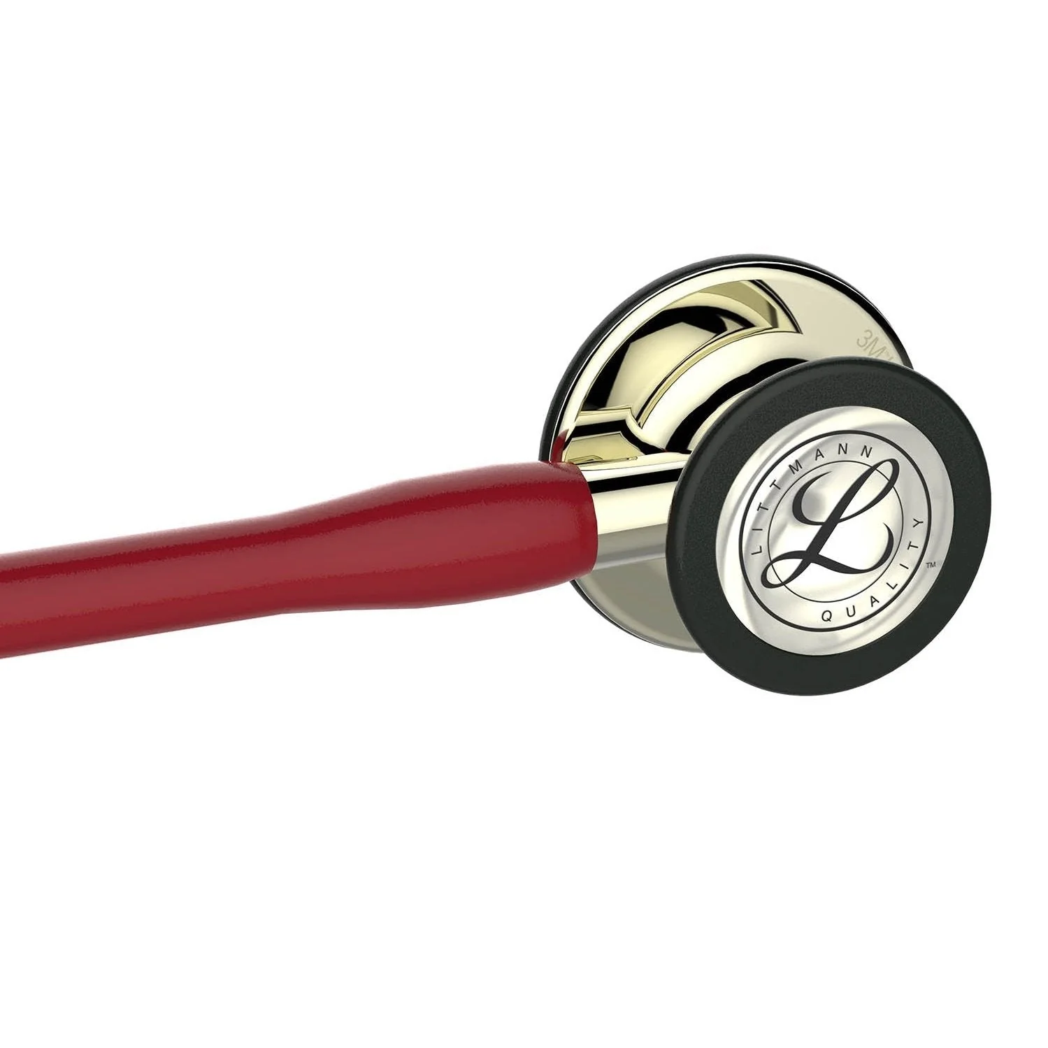 Littmann Cardiology IV Diagnostic Stethoscope: Champagne & Burgundy Tube 6176- Over Engraved - Image 7