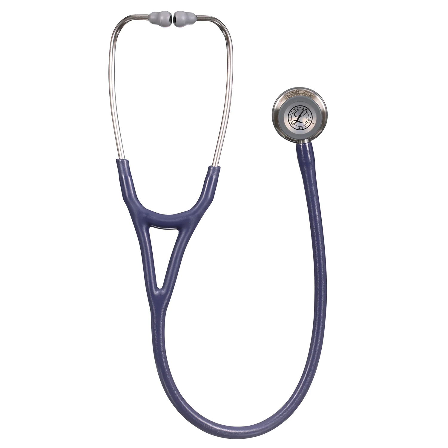 Littmann Cardiology IV Diagnostic Stethoscope: Midnight Blue Satin 6187C - Image 4