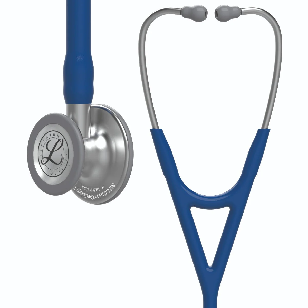 Littmann Cardiology IV Diagnostic Stethoscope: Navy Blue 6154 - Over engraved
