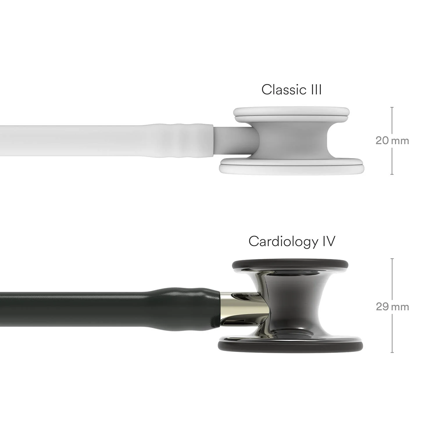 Littmann Cardiology IV Diagnostic Stethoscope: Polished Smoke & Black - Champagne Stem 6204- Over Engraved - Image 8