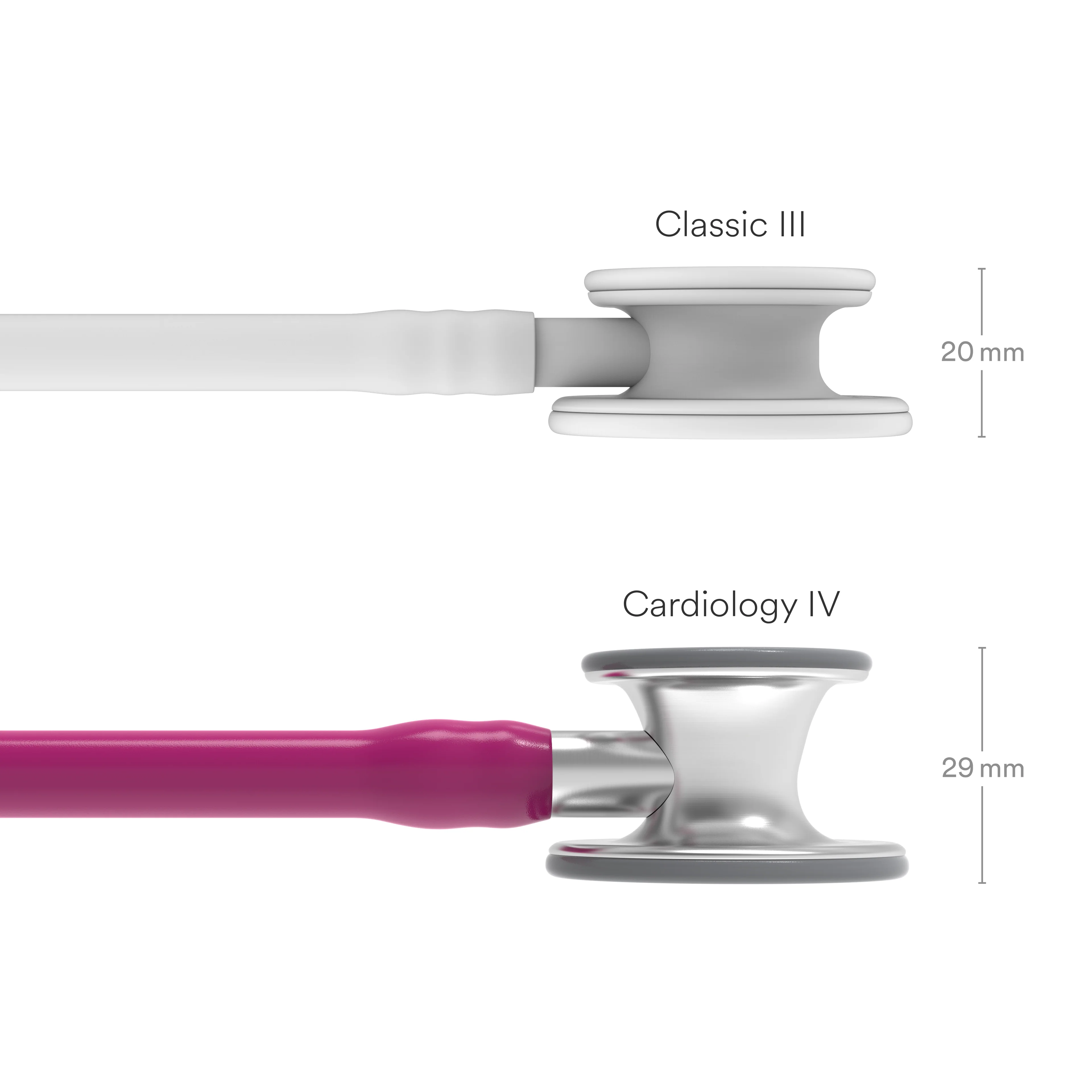 Littmann Cardiology IV Diagnostic Stethoscope: Raspberry 6158 - Over Engraved - Image 12