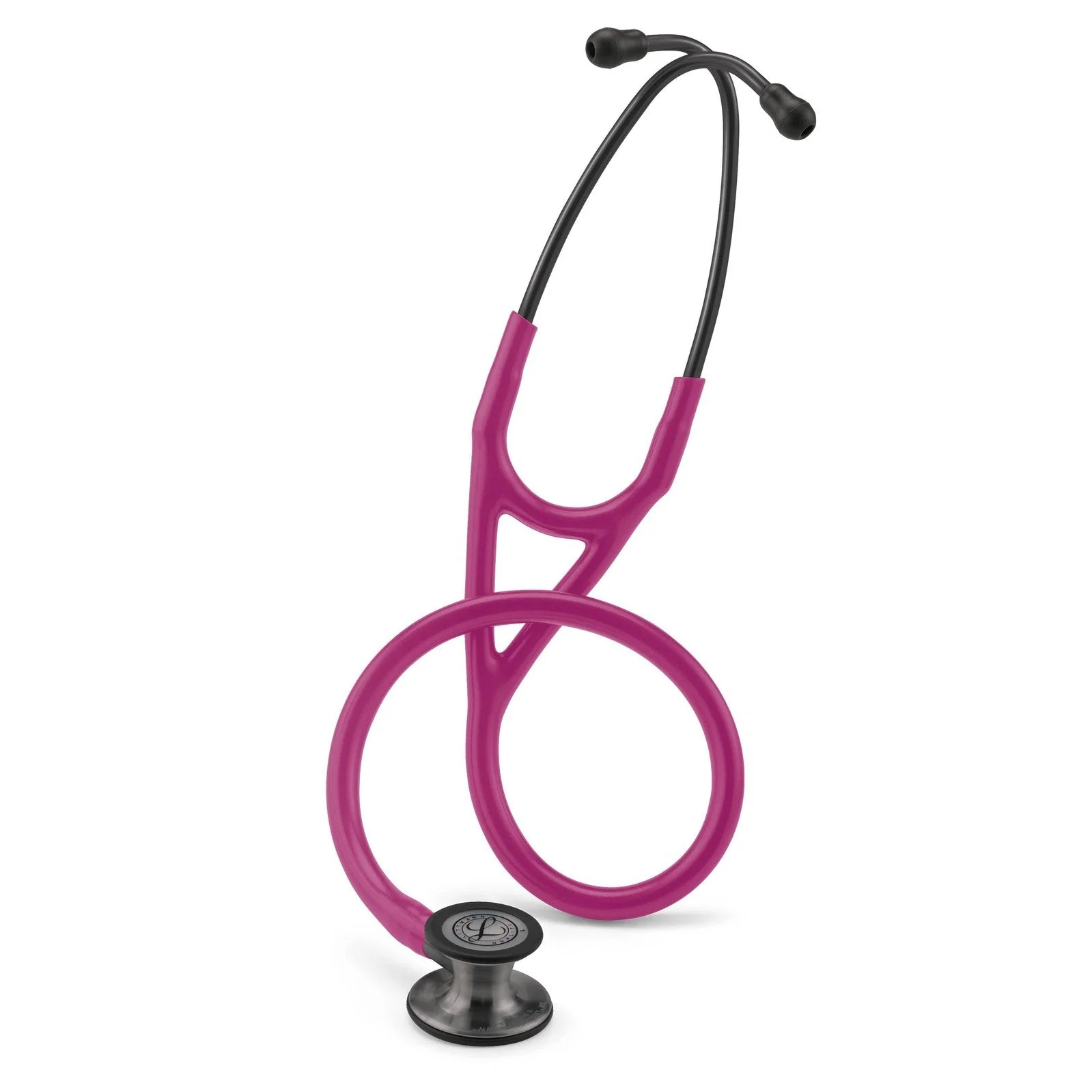 Littmann Cardiology IV Diagnostic Stethoscope: Raspberry & Smoke 6178 - Over Engraved