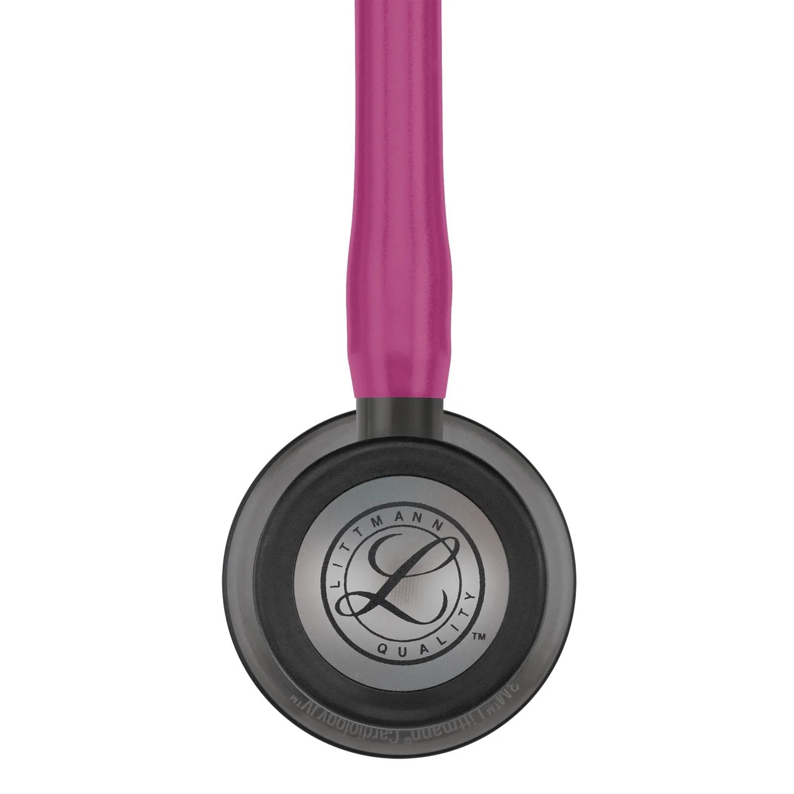 Littmann Cardiology IV Diagnostic Stethoscope: Raspberry & Smoke 6178 - Over Engraved - Image 4