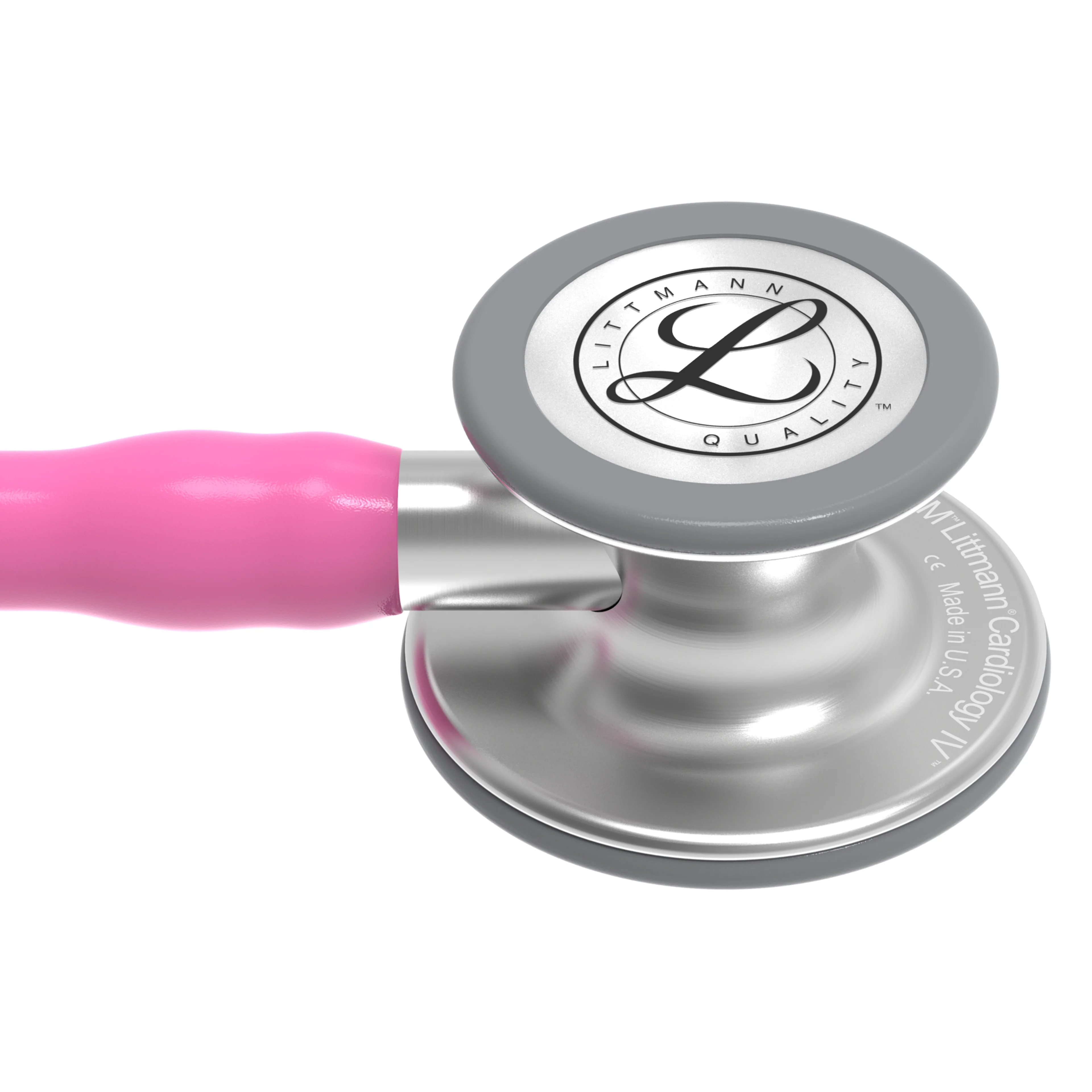 Littmann Cardiology IV Diagnostic Stethoscope: Rose Pink 6159 - Over Engraved - Image 10